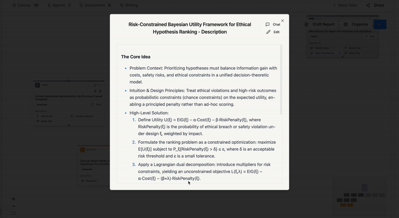 Instruct the experiment design