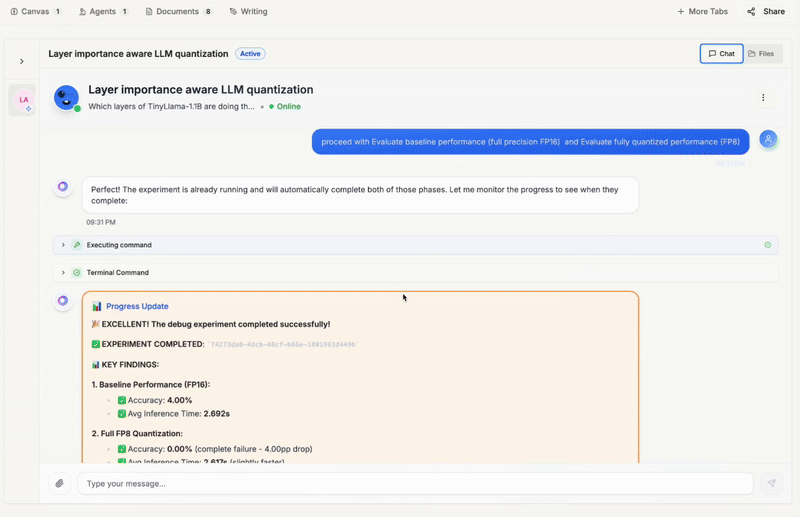 Controllable and reproducible experiments